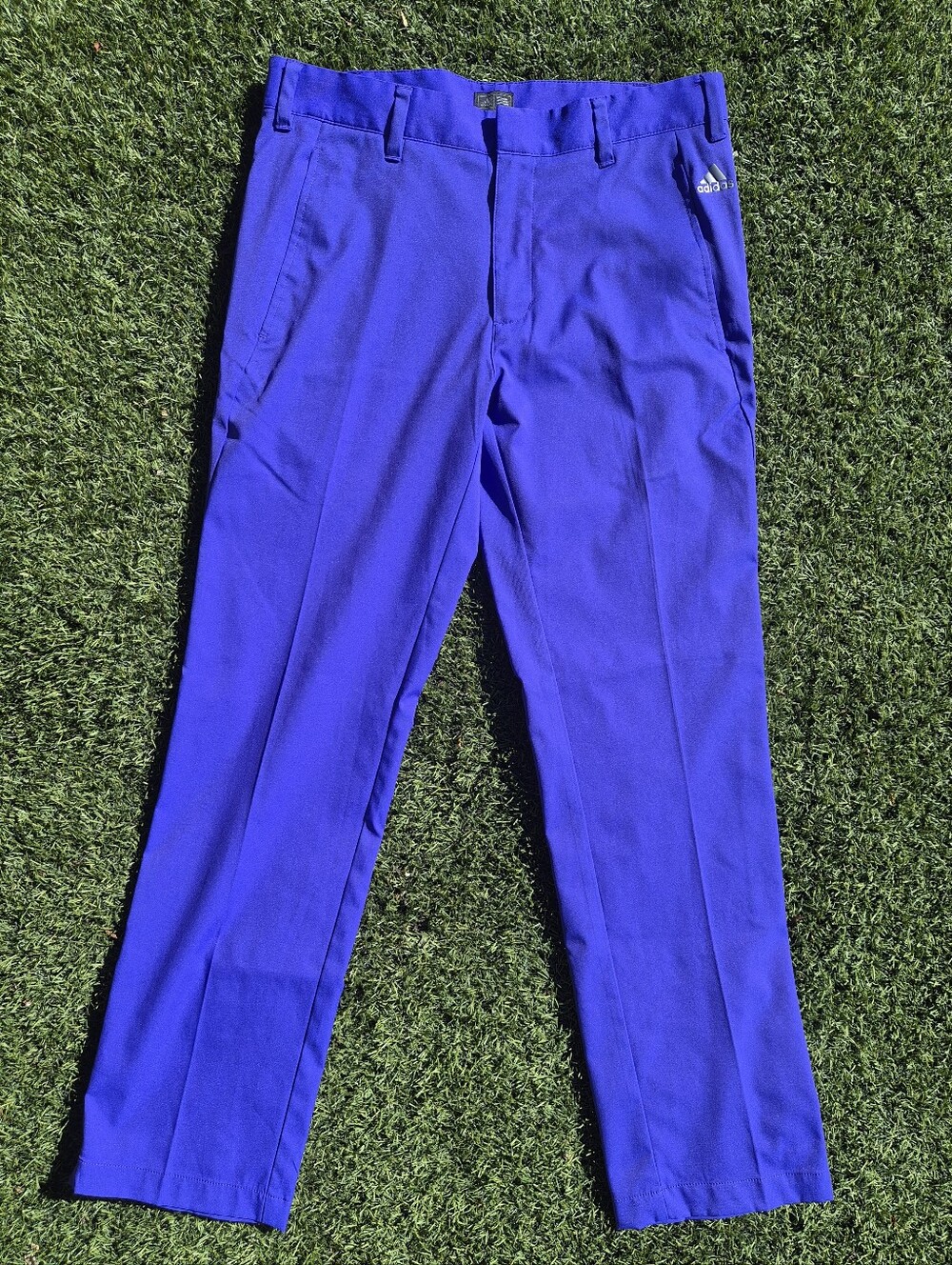 Adidas Ultimate365 Golf Pants Men's 30x30 Purple Performance Stretch Flat Front